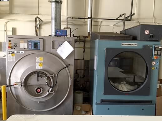 WASHEX Elite Commercial Washer, 2005 yr, 125 lb capacity,